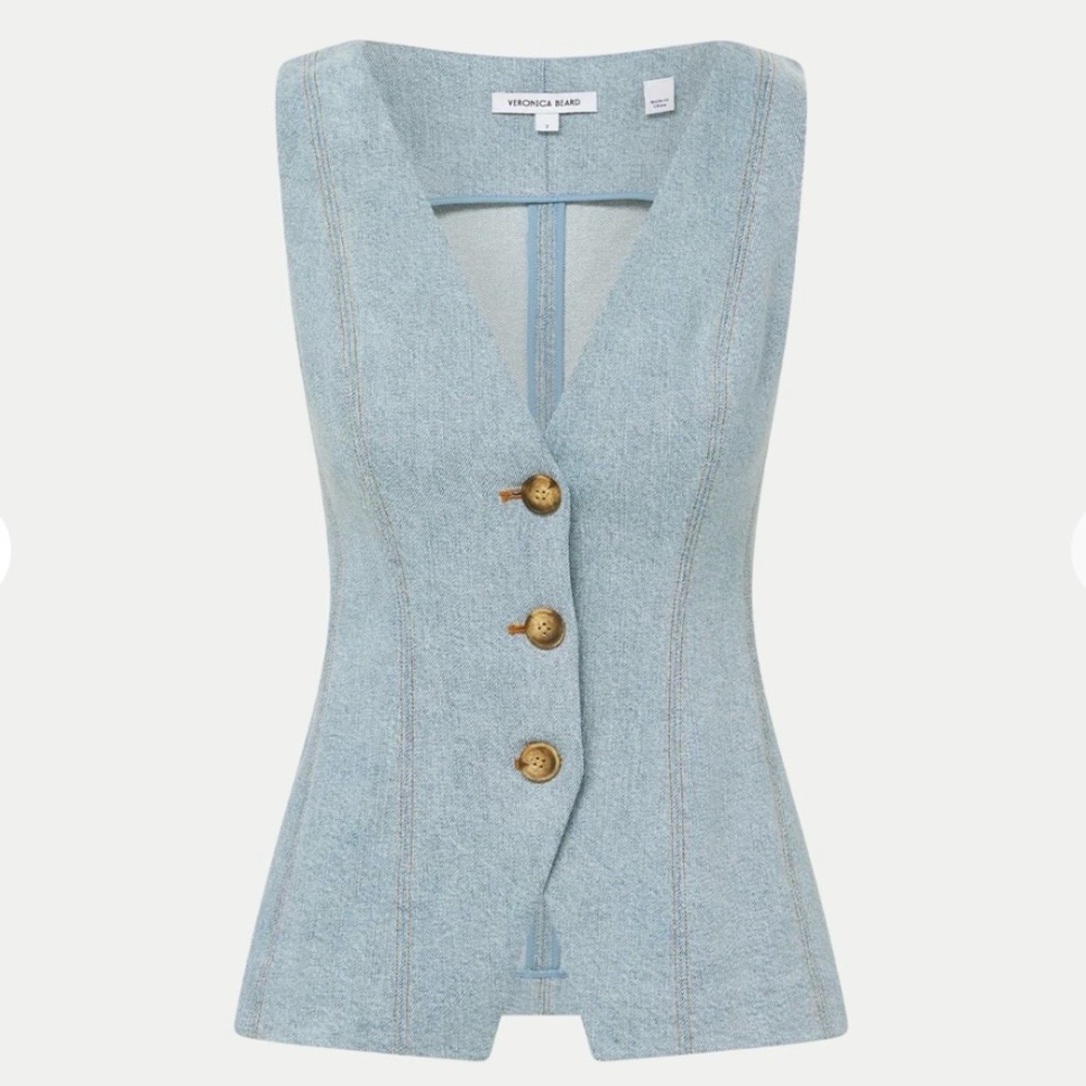 🐳Veronica Beard Avalina Vest NWT
